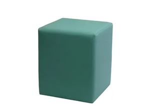 POUF-CUB - Upholstered Eco-leather pouf _ Vela Arredamenti